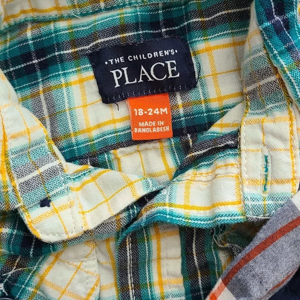 The Childrens Place stylish plaid